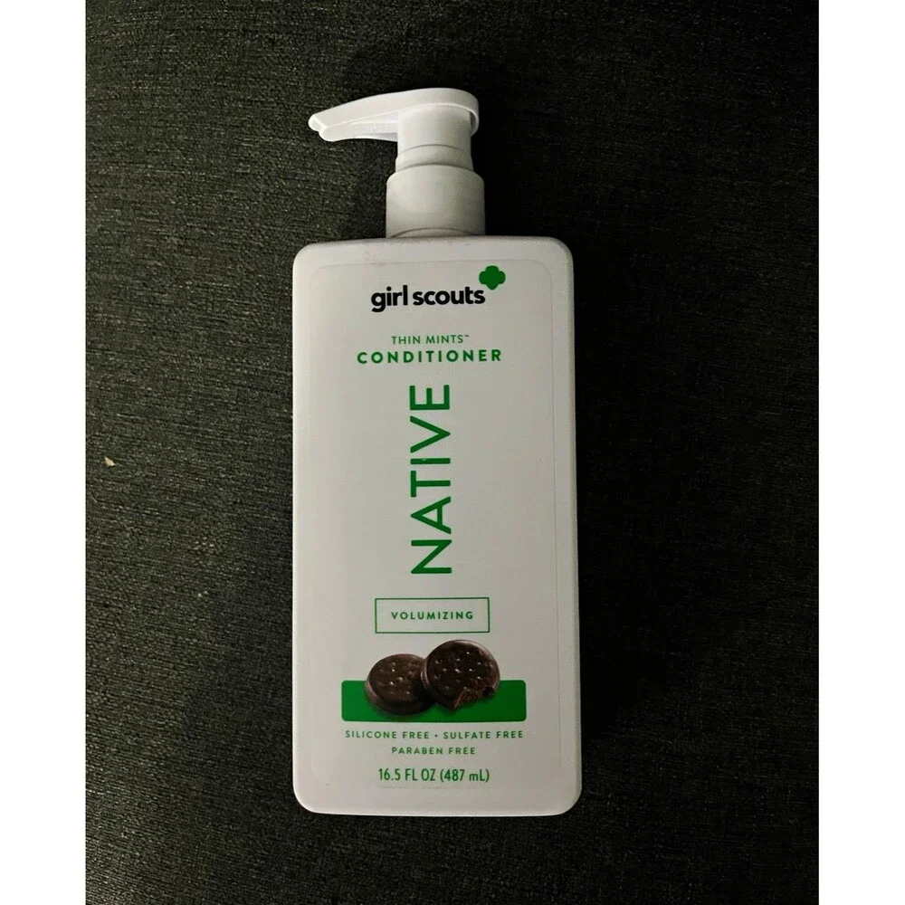 Girl Scouts Native Thin Mints Volumizing Conditioner Paraben-Free 16.5 fl oz